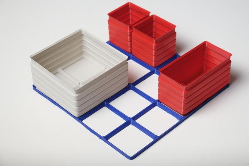 Parametric Gridfinity Vase Mode Bins