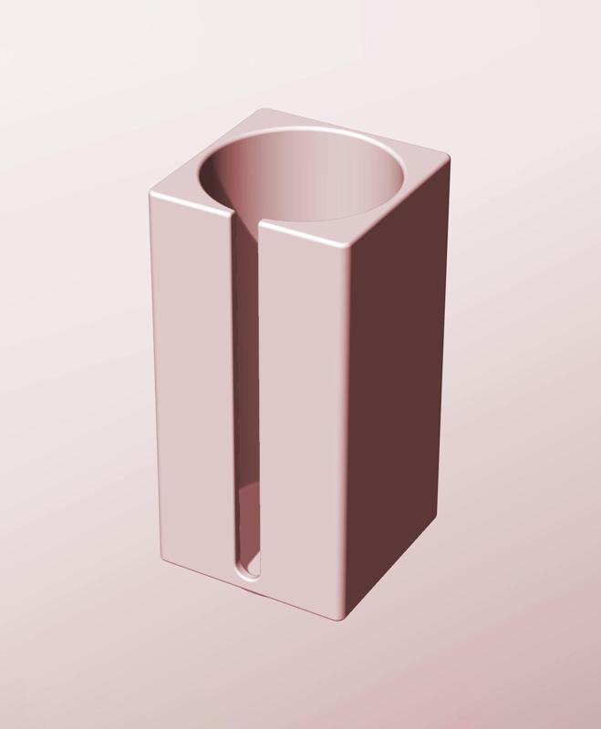 CS68-150-S Slotted container modular stackable module bin box