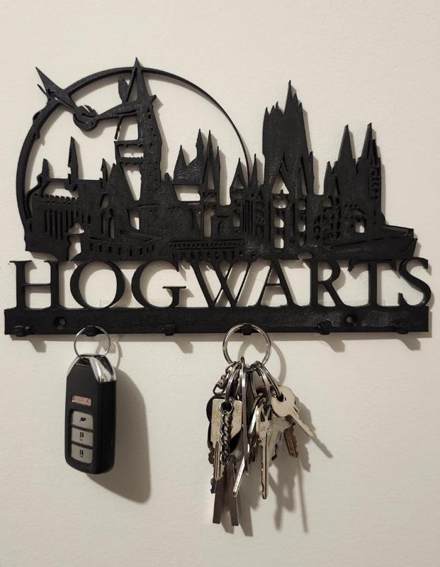 Key holder for wall Hogwarts