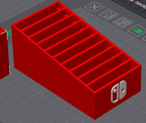 Nintendo Switch NES Cartridge Holder v3.5.stl