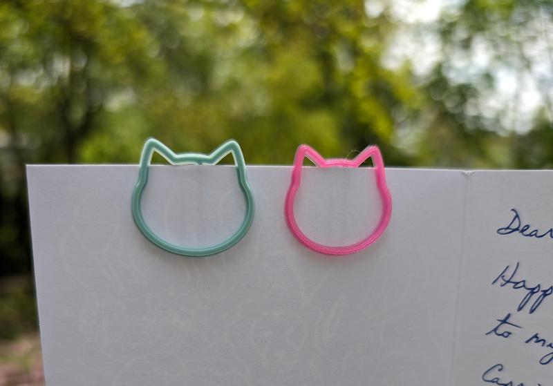 Kitty Clip - A quick 2-minute paperclip bookmark page marker 