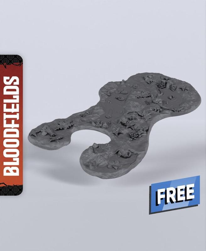 Small Swamp - With Free Dragon  - 5e DnD Inspired for RPG and Wargamers