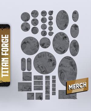 Vampire Bases - With Free Dragon  - 5e DnD Inspired for RPG and Wargamers