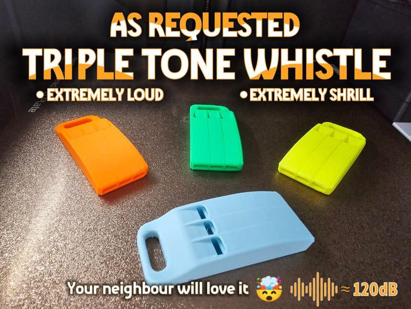 TRIPLE TONE EXTREME WHISTLE