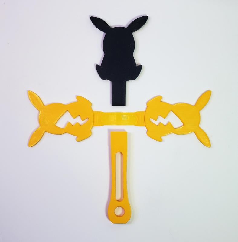 'Pika Pal' Pokemon-Themed Clapper Toy :: Noisemaker • Party Favor