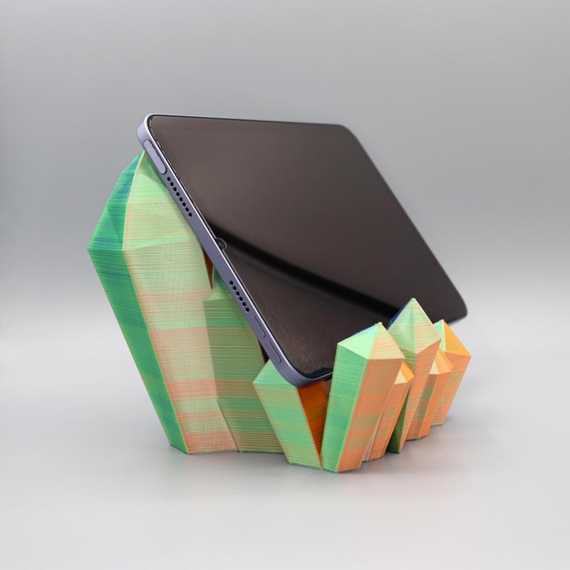 Tablet crystal stand