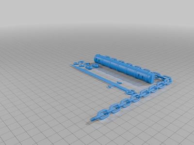 long 3 ring sword