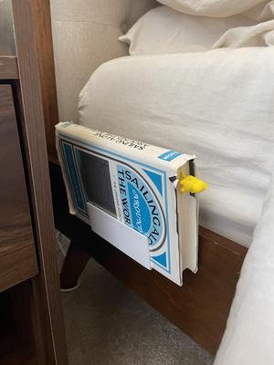 Simple Bedside Book Holder