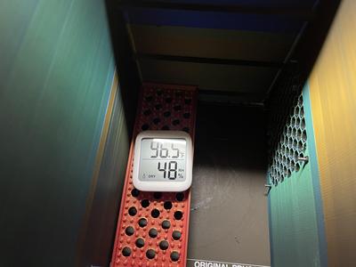 Dryer container for 3D printer BED