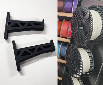 Minimalist Spool Hooks 3 Styles - No Supports