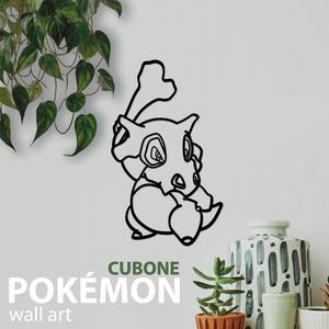 Pokemon Cubone Wall Art