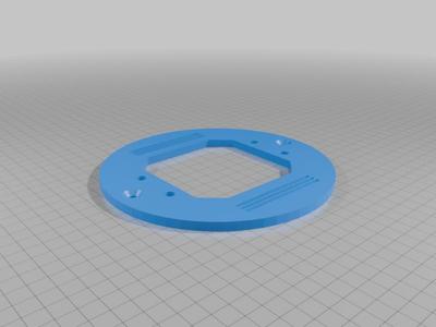 Honda Monkey / Dax 125 Headlight Bracket for Diode Dynamics SS3 Light