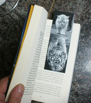 Cat Tiger Bookmark