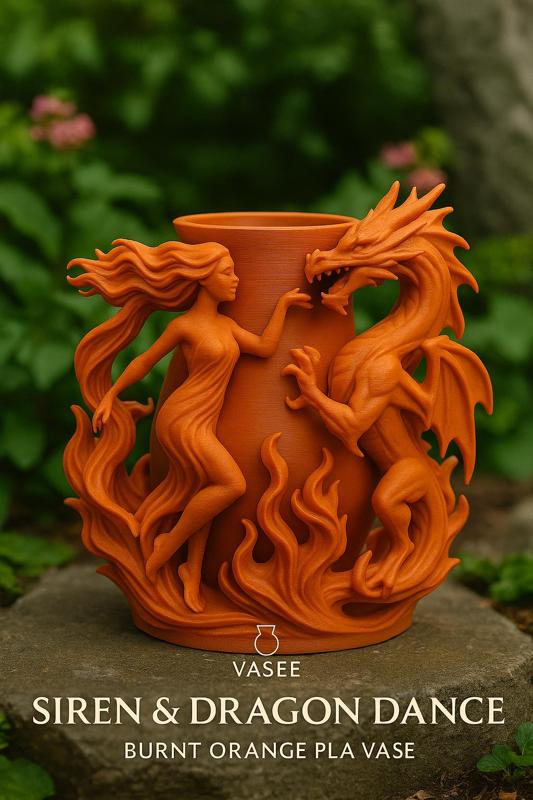 Dragon vase