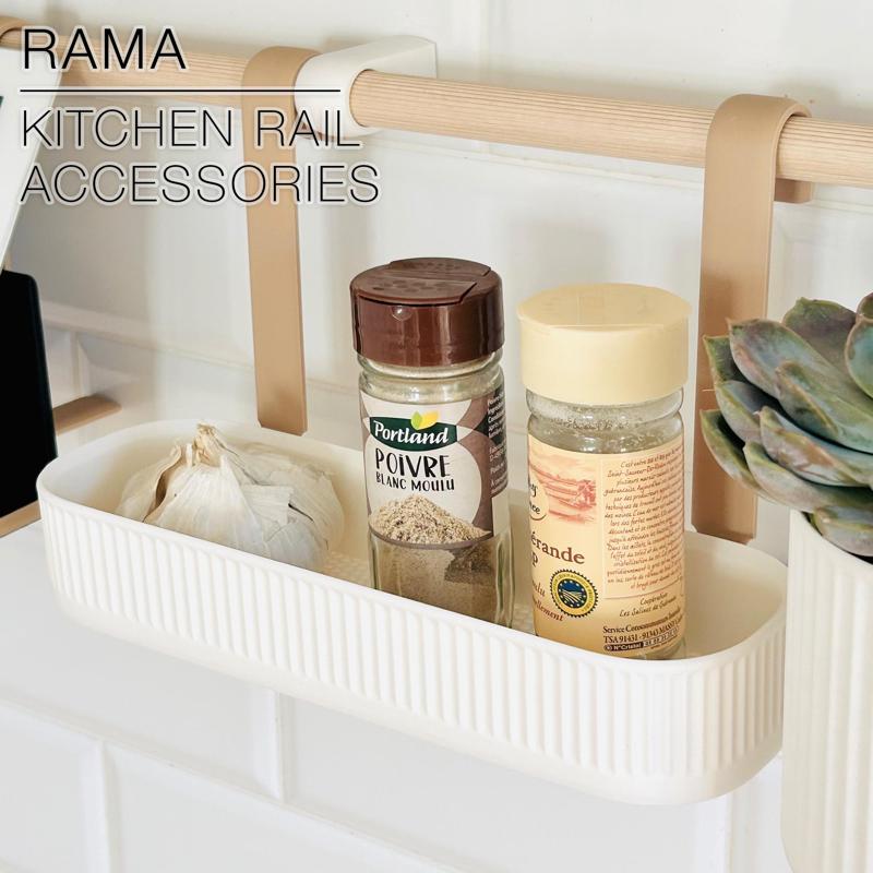 RAMA | Spice Rack for kitchen rail