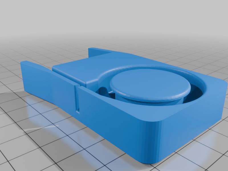 Asus WiFi Antenna Holder with Cable Management in place magnets