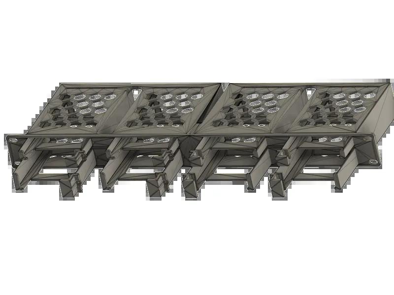 19 - inch Rackmount External 2.5 + ssd Hard Disk Cage   