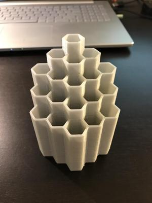 Hexagon Pencil Holder
