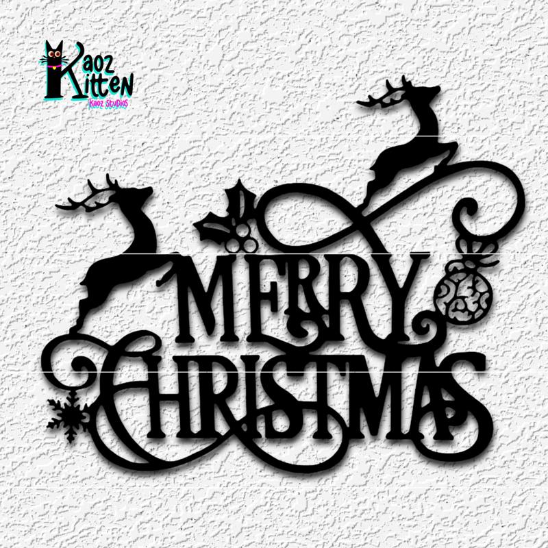 merry christmas sign xmas decor