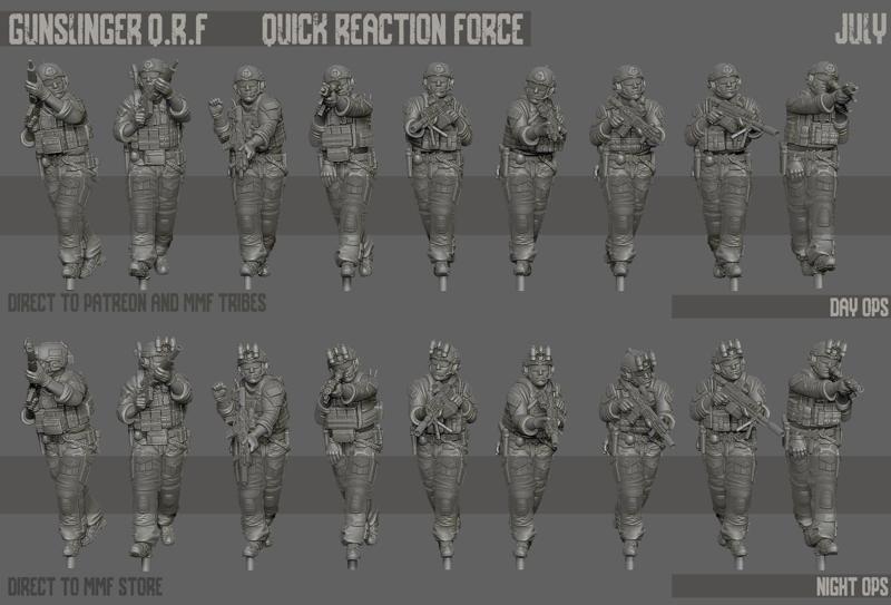 GUNSLINGER: United States QRF Squad (75th Ranger Regt) Night Ops