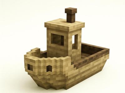 Minecraft Benchy