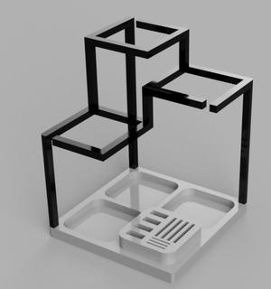 Desktop Organizer (Pen Holder, SD/USB)