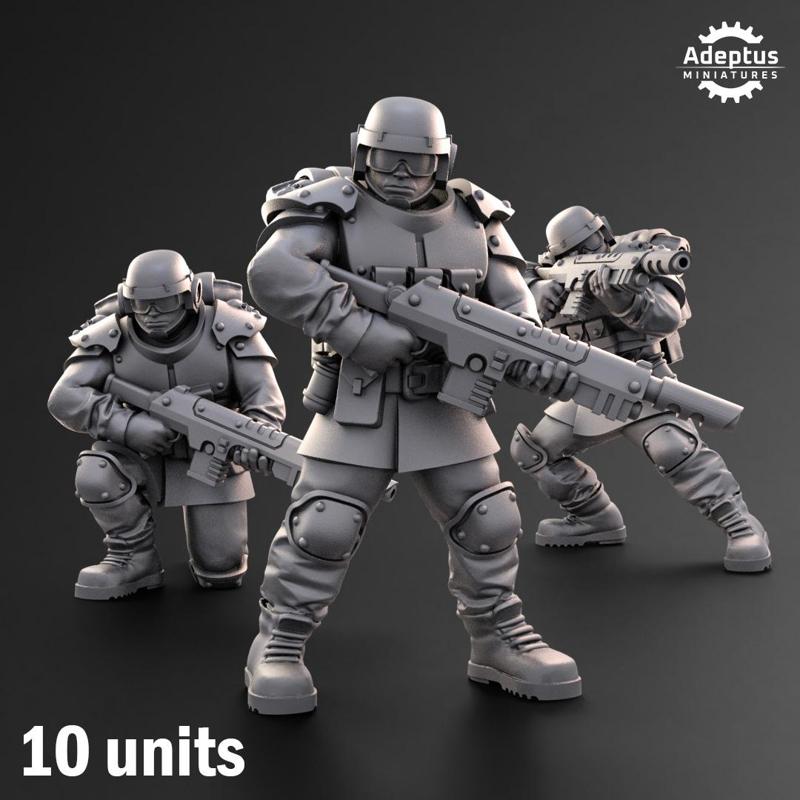 Squad. Ultima Troops. Imperial Guard