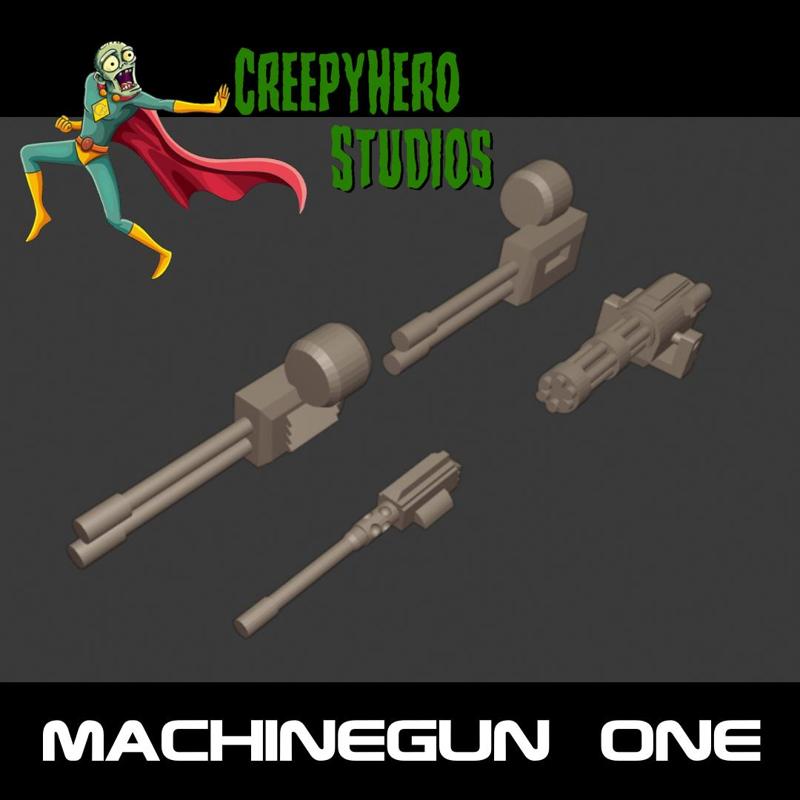 Gaslands Machinegun One Set