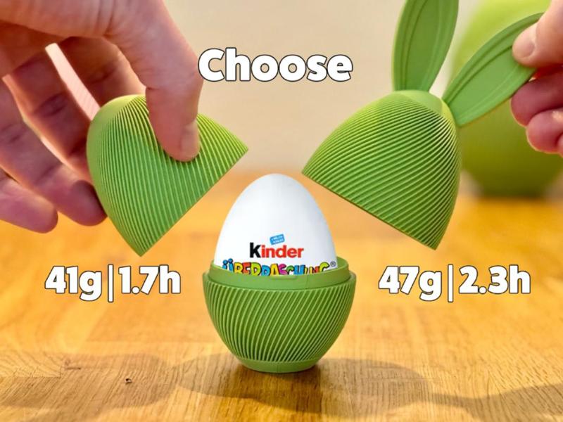 Mini Easter Egg Surprise Box w/ & w/o Bunny Ears