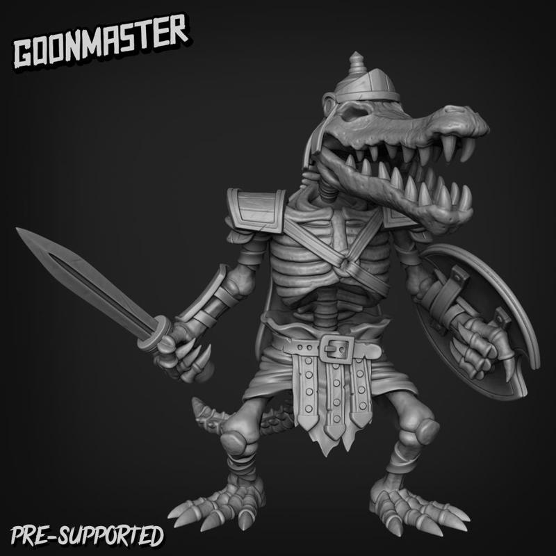 Crocodile Skeleton Warrior 1