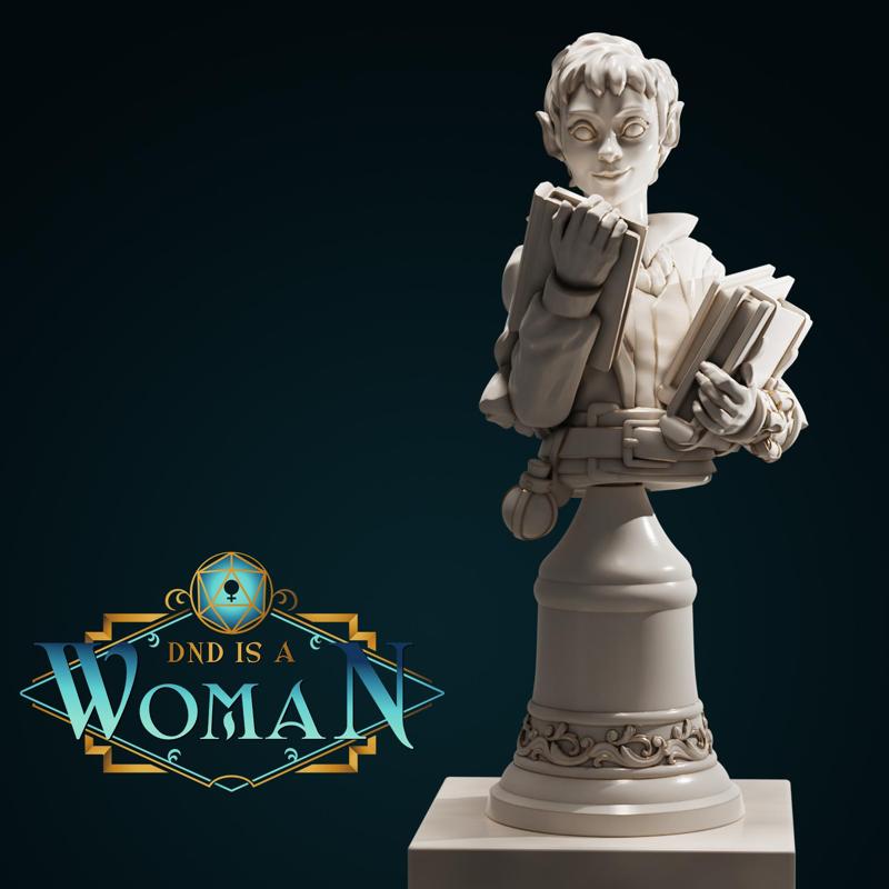 Gnome Wizard - Tinna Venn - Bust