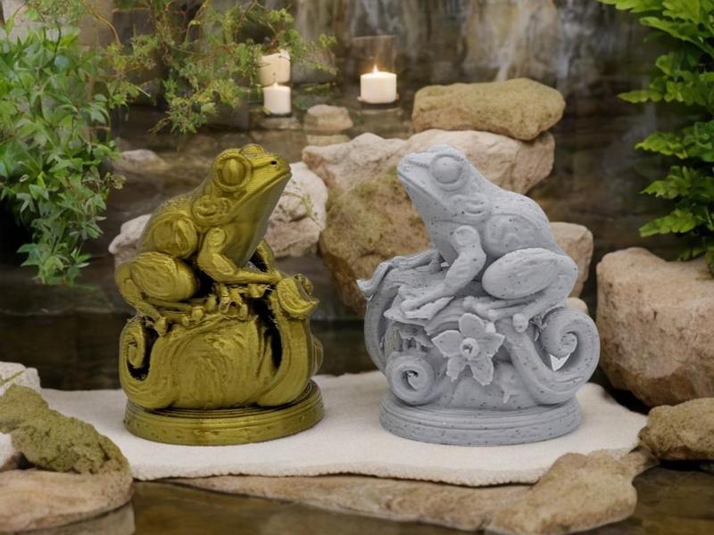 Fortune & Wisdom – The Mystic Frog Statues