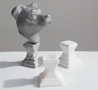 Sculpture Bust Pedestal / Base Display Stand