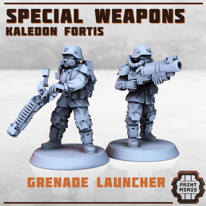Grenade Launcher Troops x2