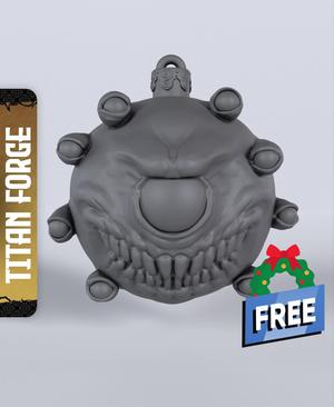Beholder Bauble - With Free Dragon  - 5e DnD Inspired for RPG and Wargamers