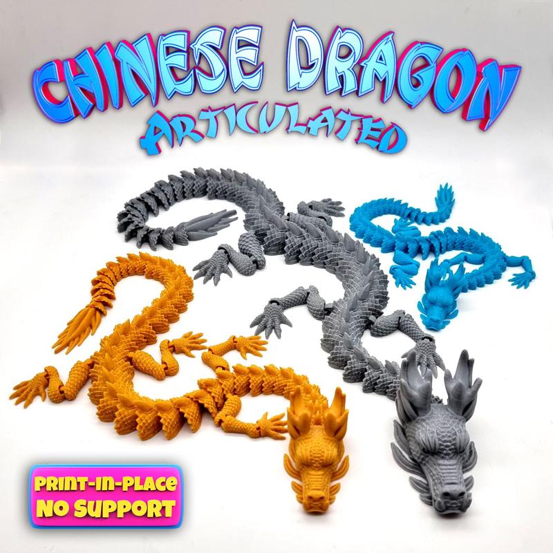 Chinese Dragon Articulated