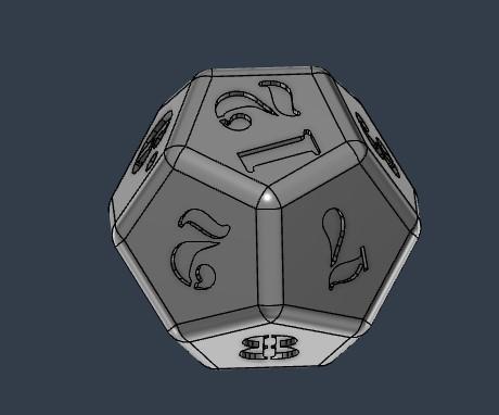 Dé 12 faces