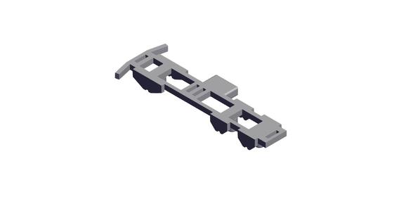 1/87 Scale 2.5 Ton Truck Frame.stl