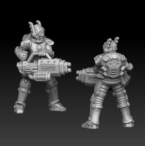 Valkyrie with big gun