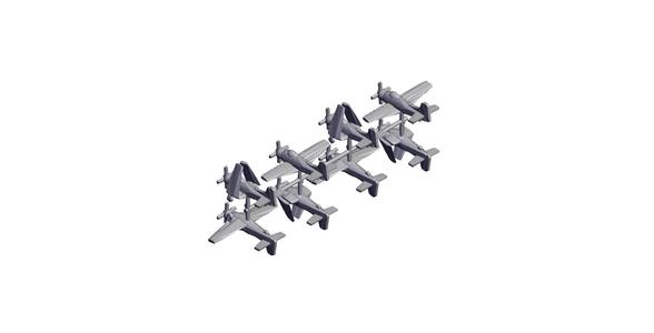 700 Scale AD4 Skyraider x 8.stl