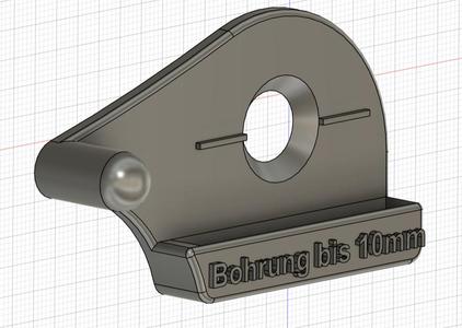 Staubfang für Bohrungen