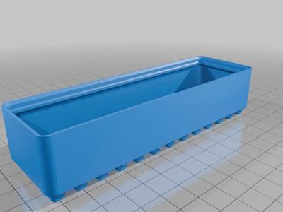 DecFinity 13x4 (130mm x 40mm) undivided bin