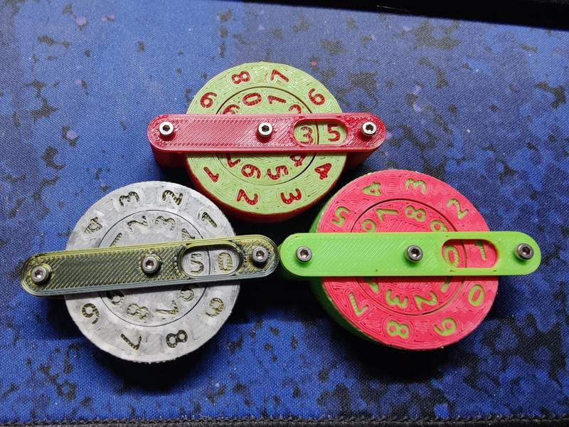 Mechanical MTG Life Counter