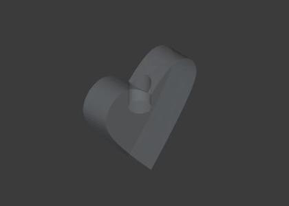 Heart decoration for LED strips