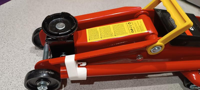 Jack handle holder / Držák rukojeti heveru