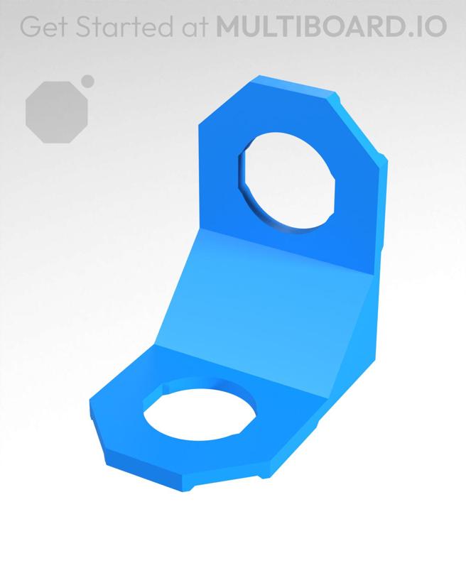 Type 1, Big Thread Holes, 2x2 Inside Bracket