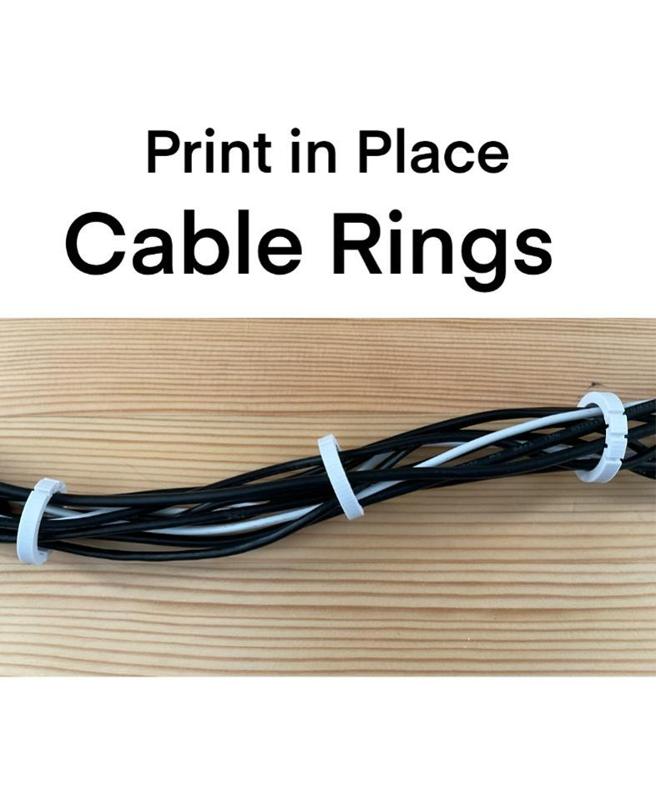 Cable Rings - Print in Place