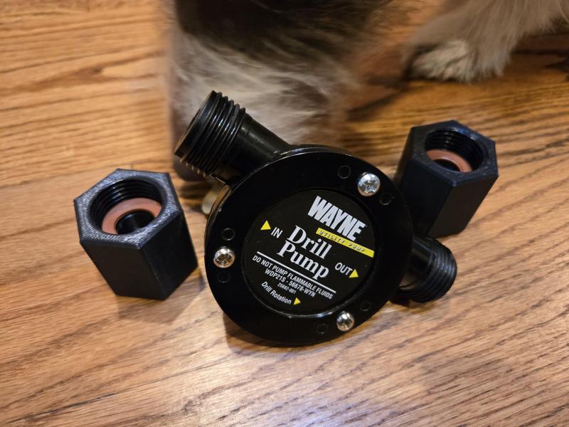 Garden hose coupling (FF)