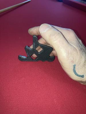 pool billiard hand bridge 
