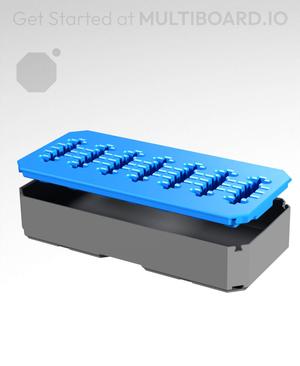 2x1 - USB-SD Holder - Multibin Top